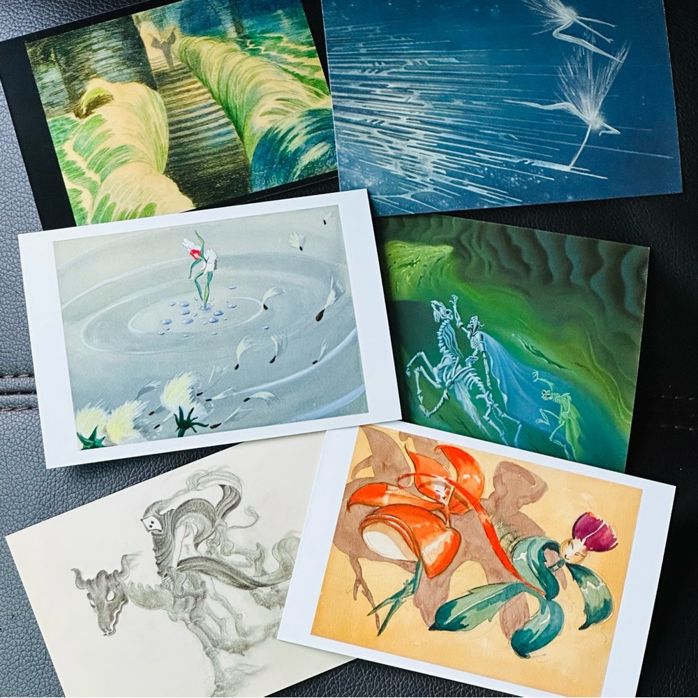 NEW Fantasia Classic Disney Set of 6 Postcards